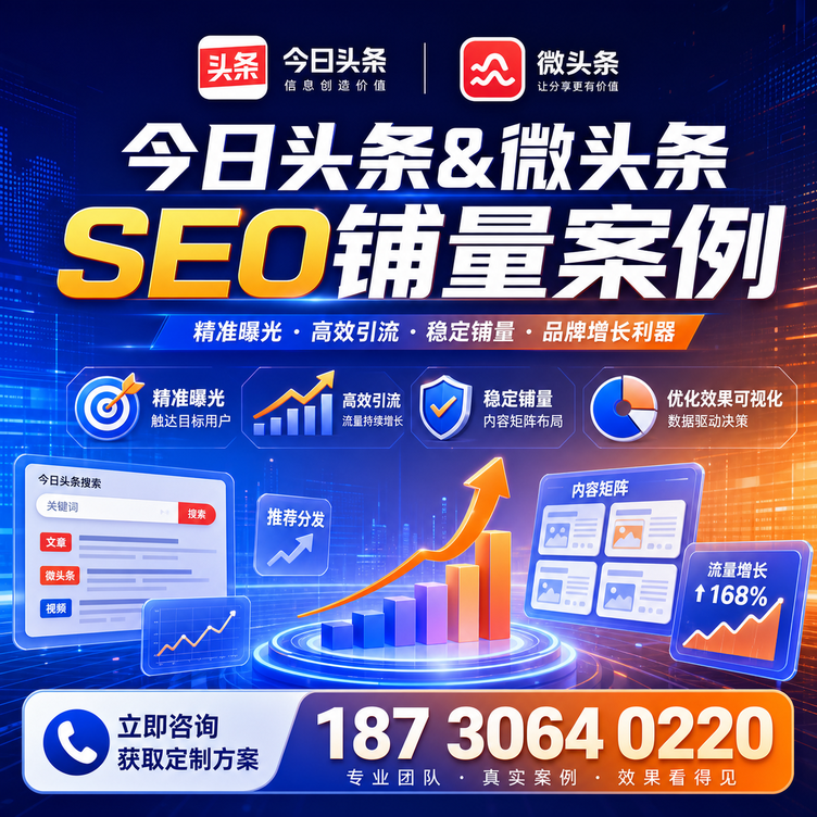 珠海头条号SEO矩阵批量内容铺量成功案例