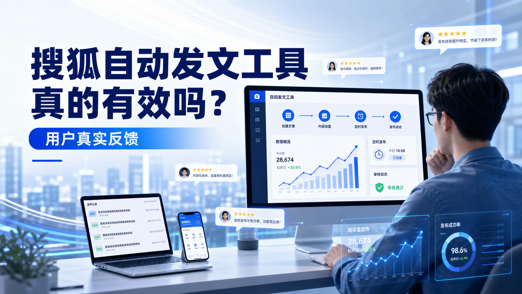 搜狐自动发文工具真的有效吗？珠海用户的真实反馈