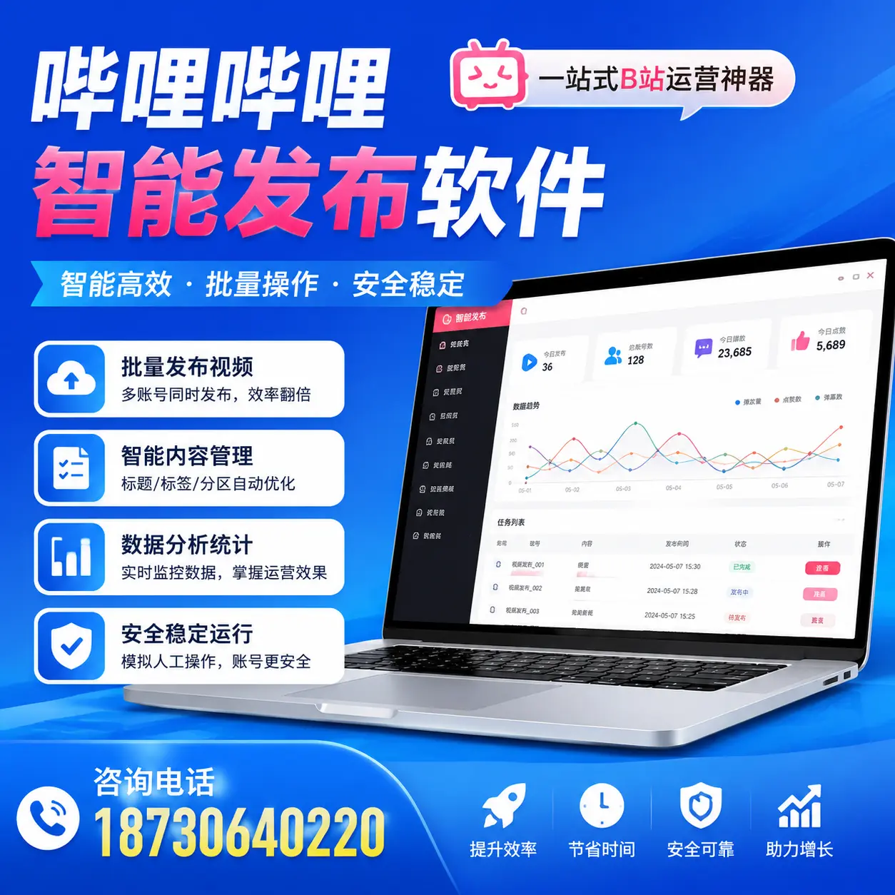如何通过哔哩哔哩智能发布软件提升 珠海 企业曝光率